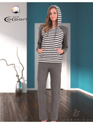 Купить Костюм женский  D61-7501 в Украина в Lingerie.ua - Одяг для дому та відпочинку, Фото 3