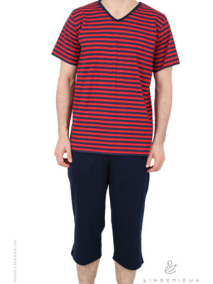 Купить Комплект мужской из футболки и капри GAZZAZ 3121294152 в Украина в Lingerie.ua - Одяг для дому та відпочинку, Фото 3