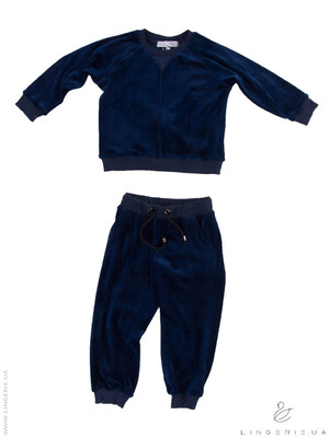 Купить Велюровий дитячий костюм LINGERIE 170064 в Украина в Lingerie.ua - Одяг для дому та відпочинку, Фото 2
