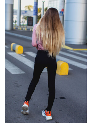 Купить Леггинсы женские LINGERIE 170149 кожанный лампас в Украина в Lingerie.ua - Одяг для дому та відпочинку, Фото 8