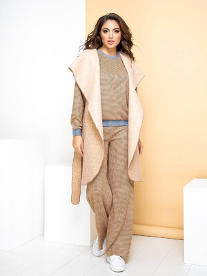 Купить Кашемировый кейп женский без рукавов LINGERIE 170199 в Украина в Lingerie.ua - Одяг для дому та відпочинку, Видео