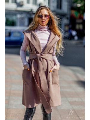 Купить Кашемировый кейп женский без рукавов LINGERIE 170199 в Украина в Lingerie.ua - Одяг для дому та відпочинку, Фото 5