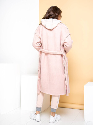 Купить Кейп кардиган двосторонній із замші та екохутра LINGERIE 170288 в Украина в Lingerie.ua - Одяг для дому та відпочинку, Фото 6