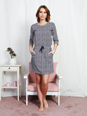 Трикотажная домашняя туника VIENETTA 9031762078