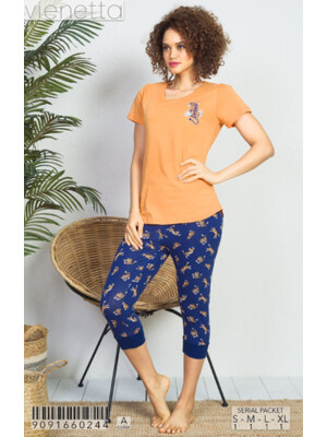 Купить Хлопковый комплект с бриджами на манжете VIENETTA 9091660244 в Украина