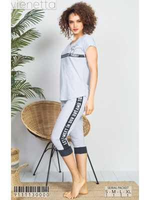 Купить Хлопковый комплект с бриджами на манжете VIENETTA 9111130000 в Украина