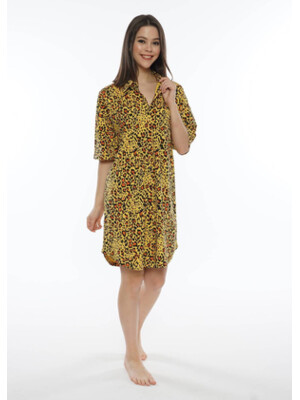 Купить Халат рубашка женская VIENETTA 0121262969 в Украина в Lingerie.ua - Одяг для дому та відпочинку, Фото 3