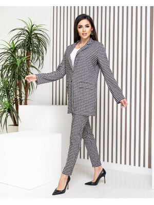 Купить Женский классический костюм из пиджака и брюк LINGERIE 170524  в Украина в Lingerie.ua - Одяг для дому та відпочинку, Фото 9