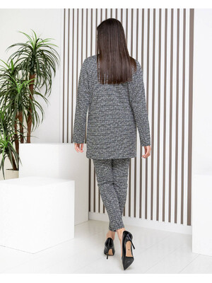 Купить Женский классический костюм из пиджака и брюк LINGERIE 170524  в Украина в Lingerie.ua - Одяг для дому та відпочинку, Фото 8