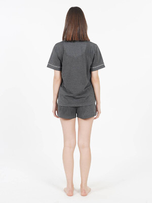 Купить Хлопковый комплект с шортами VIENETTA 0091910000 в Украина в Lingerie.ua - Одяг для дому та відпочинку, Фото 3