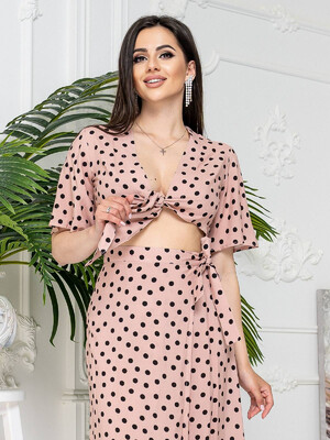 Купить Костюм из вискозы с длинной юбкой LINGERIE 170553  в Украина в Lingerie.ua - Одяг для дому та відпочинку, Фото 3