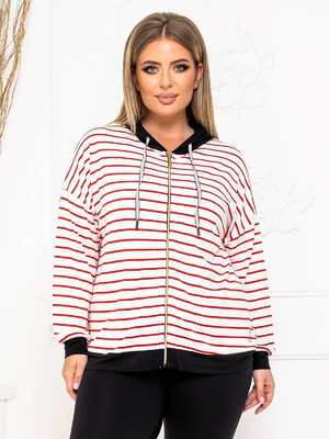 Купить Худі великого розміру з капюшоном LINGERIE 170563-1 в Украина в Lingerie.ua - Одяг для дому та відпочинку, Фото 7