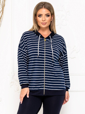 Купить Худі великого розміру з капюшоном LINGERIE 170563-1 в Украина в Lingerie.ua - Одяг для дому та відпочинку, Фото 8