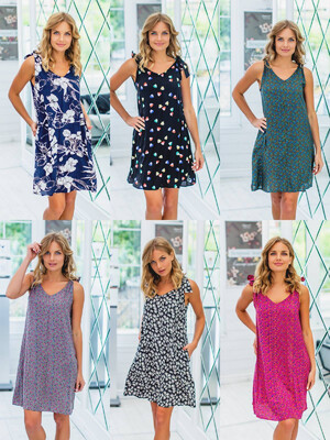 Купить Сарафан женский свободного кроя LINGERIE 170018-П в Украина в Lingerie.ua - Одяг для дому та відпочинку, Фото 20