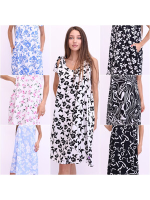 Купить Сарафан женский свободного кроя LINGERIE 170018-П в Украина в Lingerie.ua - Одяг для дому та відпочинку, Фото 25