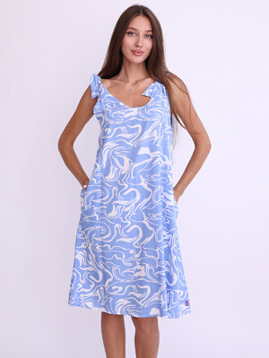 Купить Сарафан женский свободного кроя LINGERIE 170018-П в Украина в Lingerie.ua - Одяг для дому та відпочинку, Фото 4