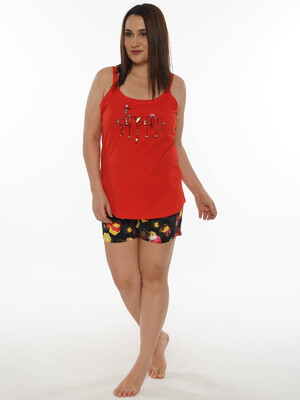 Купить Комплект женский из майки и шорт VIENETTA 0122810299 в Украина в Lingerie.ua - Одяг для дому та відпочинку, Фото 2