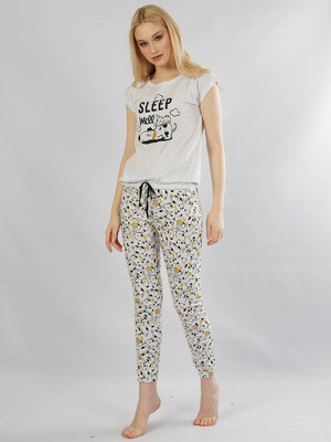 Купить Хлопковый комплект с коротким рукавом VIENETTA 1030432839 в Украина в Lingerie.ua - Одяг для дому та відпочинку, Фото 2