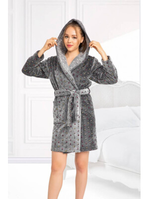 Купить Халат COCOON E06-5443 в Украина в Lingerie.ua - Одяг для дому та відпочинку, Фото 1