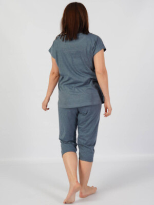 Купить Комплект женский из футболки и капри VIENETTA 1011200000 в Украина в Lingerie.ua - Одяг для дому та відпочинку, Фото 4