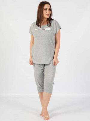 Купить Комплект женский из футболки и капри VIENETTA 1011200000 в Украина в Lingerie.ua - Одяг для дому та відпочинку, Фото 8
