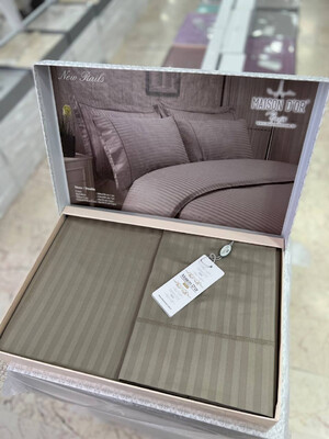 Купить ПОСТЕЛЬНЫЙ КОМПЛЕКТ полуторный MAISON D`OR New Rails Stripe  в Украина в Lingerie.ua - Одяг для дому та відпочинку, Фото 5