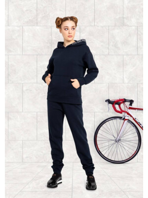 Купить Теплый трикотажный костюм из худи и джоггеров CСRelax E66-7547 в Украина