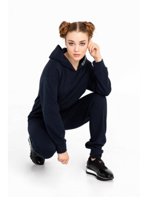 Купить Теплый трикотажный костюм из худи и джоггеров CСRelax E66-7547 в Украина в Lingerie.ua - Одяг для дому та відпочинку, Фото 4