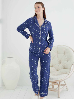 Купить Комплект SWEET HEART 8088 рубашка брюки в Украина в Lingerie.ua - Одяг для дому та відпочинку, Фото 3