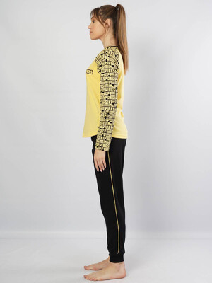 Купить Хлопковый домашний комплект с длинным рукавом VIENETTA 1043680000 в Украина в Lingerie.ua - Одяг для дому та відпочинку, Фото 7