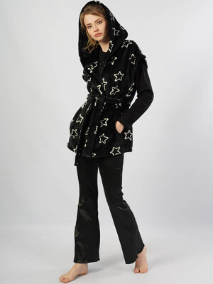 Теплий жилет жіночий з капюшоном VIENETTA 1030610061