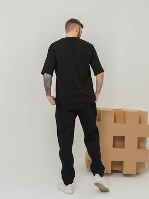 Купить Трикотажные брюки с начесом LNGR 170631  в Украина в Lingerie.ua - Одяг для дому та відпочинку, Фото 4