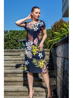 Купить Платье женское миди с цветочным принтом COCOON J2-2165 в Украина