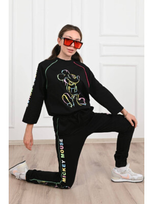 Купить Трикотажный повседневный костюм женский с джоггерами ADROM 3327 в Украина в Lingerie.ua - Одяг для дому та відпочинку, Фото 3