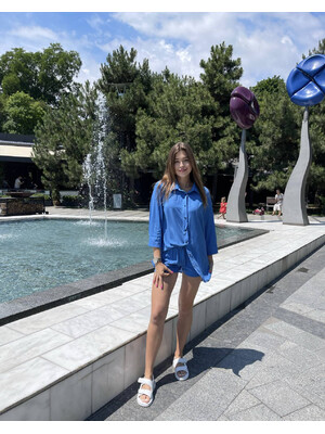 Купить Комплект сорочки шорти Lingerie 170592 в Украина в Lingerie.ua - Одяг для дому та відпочинку, Фото 2