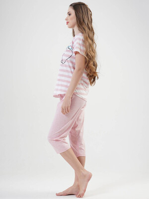 Купить Хлопковый комплект с капри VIENETTA 2020520000 в Украина в Lingerie.ua - Одяг для дому та відпочинку, Фото 4