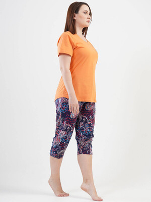 Купить Хлопковый комплект с бриджами VIENETTA 1121180414 в Украина в Lingerie.ua - Одяг для дому та відпочинку, Фото 2