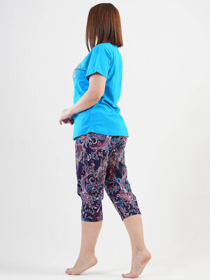 Купить Хлопковый комплект с бриджами VIENETTA 1121180414 в Украина в Lingerie.ua - Одяг для дому та відпочинку, Фото 3