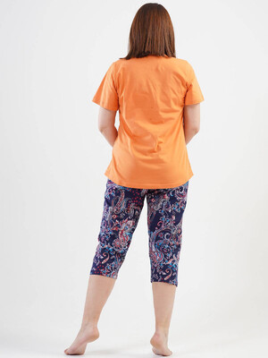 Купить Хлопковый комплект с бриджами VIENETTA 1121180414 в Украина в Lingerie.ua - Одяг для дому та відпочинку, Фото 4