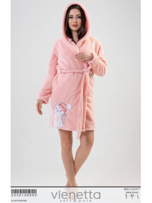 Купить Халат женский VIENETTA 2030100000 софт в Украина в Lingerie.ua - Одяг для дому та відпочинку, Фото 8