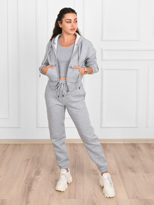 Купить Теплый женский костюм тройка с начесом ADROM 3515 в Украина в Lingerie.ua - Одяг для дому та відпочинку, Фото 9