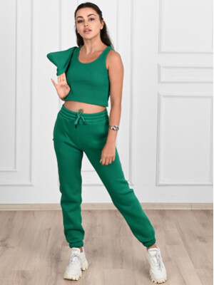 Купить Теплый женский костюм тройка с начесом ADROM 3515 в Украина в Lingerie.ua - Одяг для дому та відпочинку, Фото 11