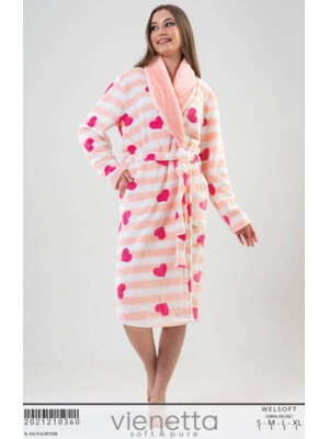 Купить Теплый плюшевый халат VIENETTA 2021210360 в Украина в Lingerie.ua - Одяг для дому та відпочинку, Фото 7