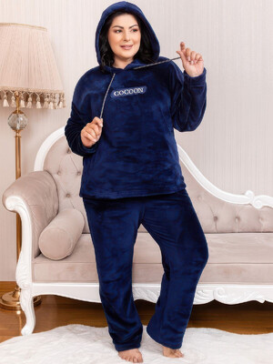 Теплий жіночий костюм із капюшоном COCOON U84-5026