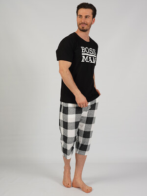 Купить Бавовняний комплект з капрі GAZZAZ 1011621722 в Украина в Lingerie.ua - Одяг для дому та відпочинку, Фото 3