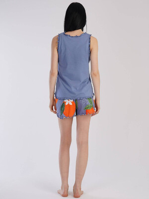 Купить Хлопковая пижама с шортами VIENETTA 2116100135 в Украина в Lingerie.ua - Одяг для дому та відпочинку, Фото 3