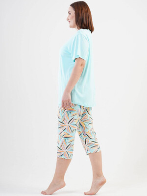 Купить Комплект из  вискозы с капри VIENETTA 1114850017 в Украина в Lingerie.ua - Одяг для дому та відпочинку, Фото 2