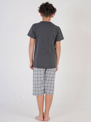 Купить Бавовняний комплект із капрі VIENETTA 2127961708 в Украина в Lingerie.ua - Одяг для дому та відпочинку, Фото 3