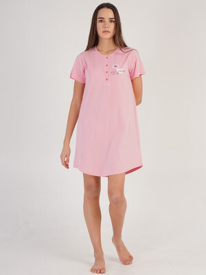 Купить Хлопковая туника с пуговицами VIENETTA 2125700000 в Украина в Lingerie.ua - Одяг для дому та відпочинку, Фото 1