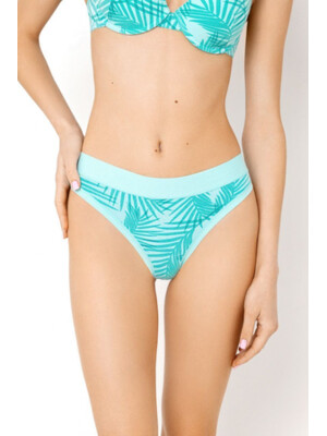 Купить Хлопковые трусики стринги бирюзовые JASMINE Dafne 5113-54 в Украина в Lingerie.ua - Одяг для дому та відпочинку, Фото 1
